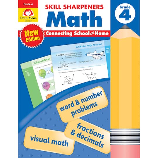 Evan-Moor Educational Publishers Skill Sharpeners: Math, Grade 4